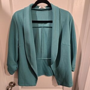 Women's Teal Fashuon Blazer